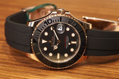 rolex yachtmaster bezel material|rolex yacht master gold.